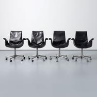 Preben Fabricius & Jorgen Kastholm BIRD Chairs, Set of 4 - Sold for $2,048 on 05-24-2025 (Lot 333).jpg